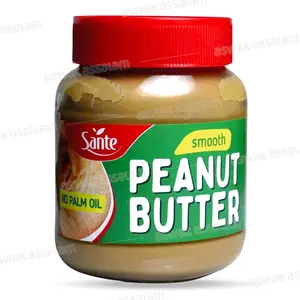 BEURRE DE CACAHUETES SMOOTH SANS HUILE DE PALME 350G SANTE