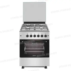 CUISINIERE A GAZ 4 FEUX 60CM INOX CGG66SGX15 CANDY