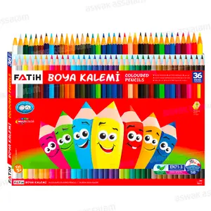 36 CRAYONS DE COULEUR FATIH