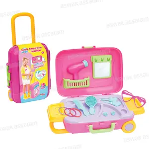 VALISE BEAUTE AVEC ACCESSOIRES POUR ENFANT