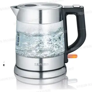BOUILLOIRE EN VERRE ET ACIER INOXYDABLE 1L 2200W WK3468 SEVERIN