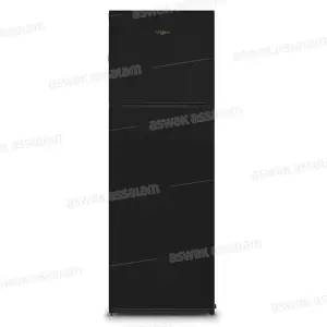 REFRIGERATEUR DUAL 314L A+ NOIR WTMF 601312 BNA WHIRLPOOL