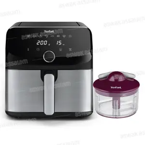 FRITEUSE SANS HUILE EASY FRY DIGITAL 7.5L EY 855D10SS TEFAL (MINI HACHOIR GRATUIT)