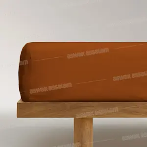 DRAP-HOUSSE MARRON 90X200cm