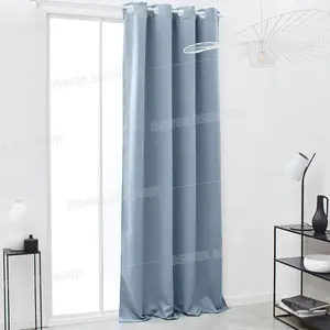 RIDEAU 140X240CM BLEU