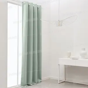 RIDEAU OCCULTANT 140X240CM VERT CELADON