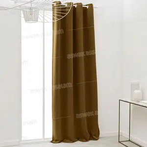 RIDEAU OCCULTANT 140X240CM MARRON