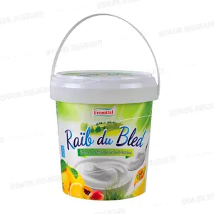 YAOURT AROME CITRON + FRUITS TROPICAUX RAIB DU BLED 900G FROMITAL
