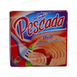THON A LA SAUCE TOMATE 80G PESCADA