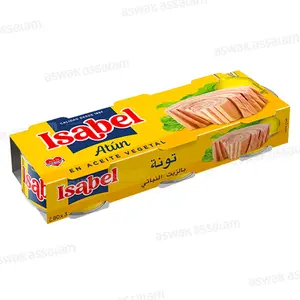 THON A L'HUILE VEGETALE 3*80G ISABEL