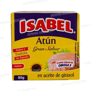 THON A L'HUILE VEGETALE 3*80G ISABEL