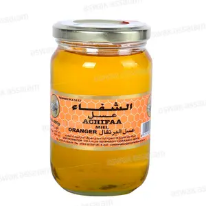 MIEL PUR ORANGER BOCAL VERRE 450GR ACHIFAA