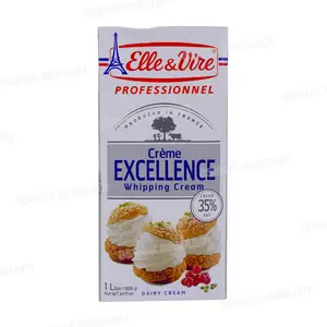 CREME LIQUIDE POUR DESSERT 35% MG 1L ELLE &VIRE