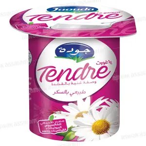 YAOURT TENDRE NATURE SUCRE 110G JAOUDA