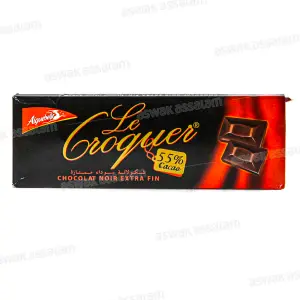 CHOCOLAT TABLETTE LE CROQUER NOIR 300G AIGUEBELLE
