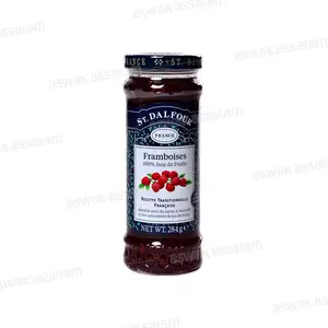 CONFITURE DE FRAMBOISES SANS SUCRE 284G ST DALFOUR