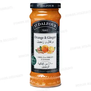 CONFITURE ORANGE ET GINGEMBRE SANS SUCRE 284G ST DALFOUR