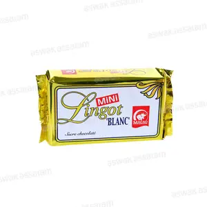 MINI LINGOT BLANC SUCRE CHOCOLATE 450G MACAO
