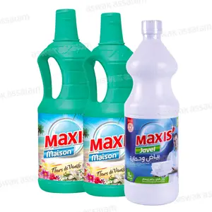 LOT DE 2 NETTOYANTS 1L MAXIS' (GRATUIT EAU DE JAVEL 1L)