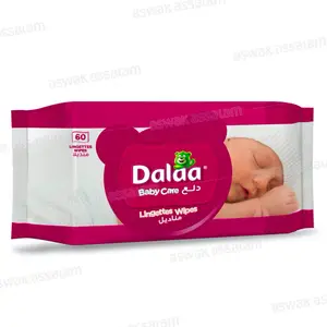 LINGETTES BEBE 60 UNITES DALAA