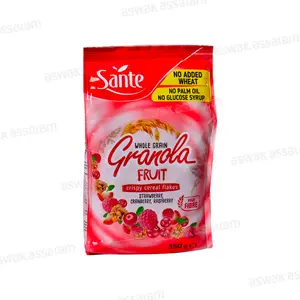 MUESLI AUX FRUITS ROUGES GRANOLA 350G SANTE