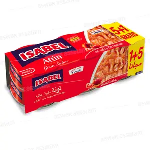 THON SAUCE TOMATE 80G PACK 5+1 GRATUIT ISABEL