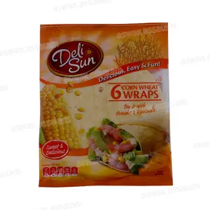 WRAPS DE FARINE DE BLE ET MAIS 6 UNITES 360G DELI SUN