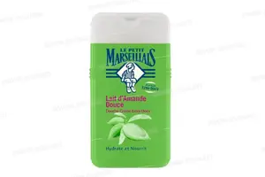 GEL DOUCHE LAIT D'AMANDE DOUCE 250ML LE PETIT MARSEILLAIS