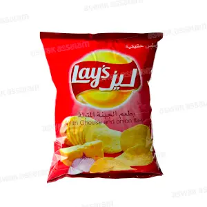 CHIPS SAVEUR CHEESE & ONION 97G LAY'S