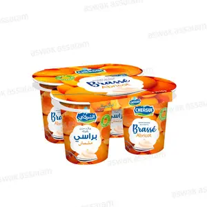 YAOURT BRASSE ABRICOT 4*110G PACK CHERGUI