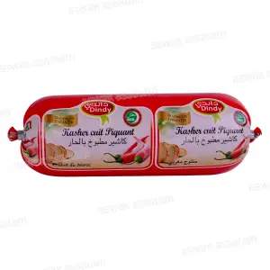 SAUCISSON DE DINDE PIQUANT 600G DINDY