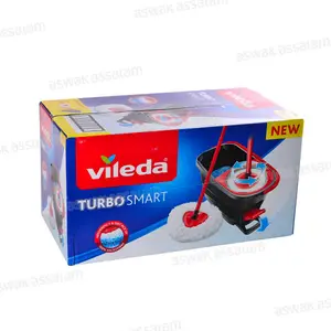 SEAU ESSOREUR ET BALAI FLEXIBLE A FRANGES VILEDA