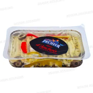 FILETS D'ANCHOIS MARINES A LA PROVENCALE 180G LE P'TIT PECHEUR