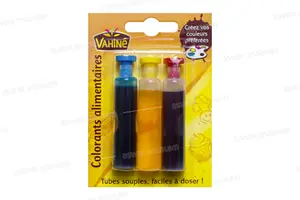 COLORANTS ALIMENTAIRES 3 PIECES VAHINE