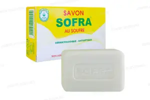 SAVON AU SOUFRE 90G SOFRA