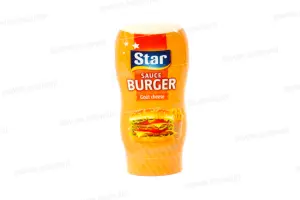 SAUCE BURGER GOUT DE CHEESE TETE EN BAS 305ML STAR