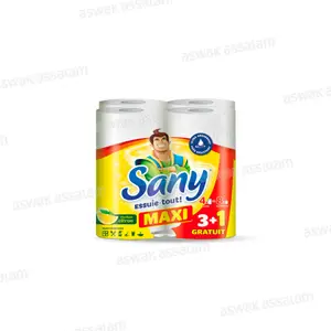 ESSUIE TOUT MAXI CITRON 4 ROULEAUX SANY (3 ACHETES = 1 GRATUIT)