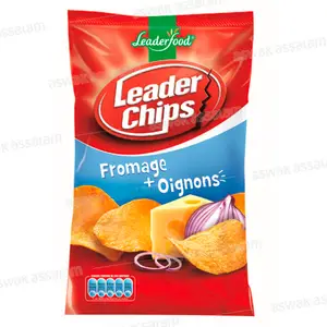 CHIPS FROMAGE & OIGNONS 90G LEADER CHIPS