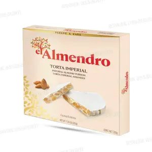 TURRON TORTA IMPERIAL CRUNCHY EL ALMENDRO