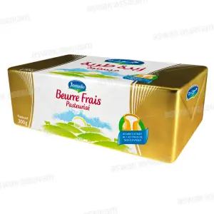 BEURRE FRAIS PASTEURISE 200 G JAOUDA