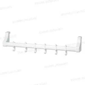 PORTE MANTEAU BLANC 57CM