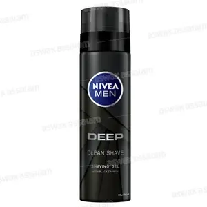 GEL A RASER AU CHARBON NOIR DEEP 200ML NIVEA MEN