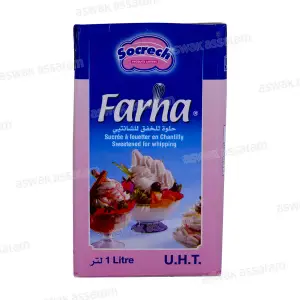 CREME LIQUIDE SUCREE POUR CHANTILLY 1L FARHA SOCRECH