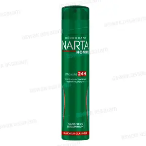 DEODORANT FRAICHEUR CLASSIQUE ATOMISEUR POUR HOMME 200ML NARTA