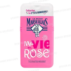 GEL DOUCHE LES P'TITS BONHEURS MA VIE EN ROSE 250ML LE PETIT MARSEILLAIS
