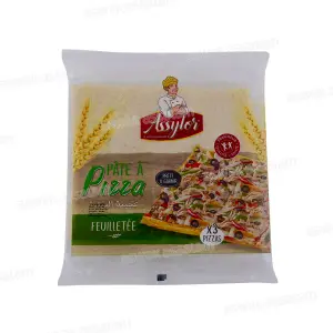 PATE A PIZZA FEUILLETEE 3 UNITES ASSYLOR