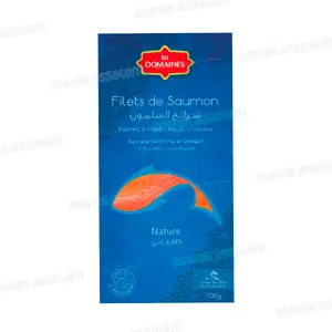 FILETS DE SAUMON FUMÉS 100G LES DOMAINES