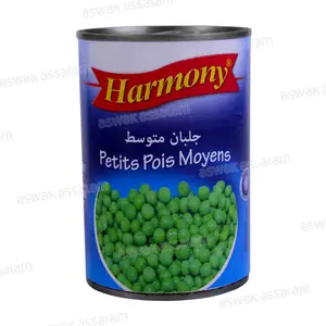 PETITS POIS MOYENS 425G HARMONY