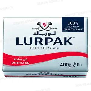 BEURRE PLAQUETTE 400G LURPAK