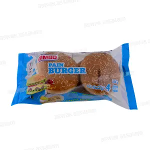PAIN BURGER AU SESAME 4 UNITES BIMBO